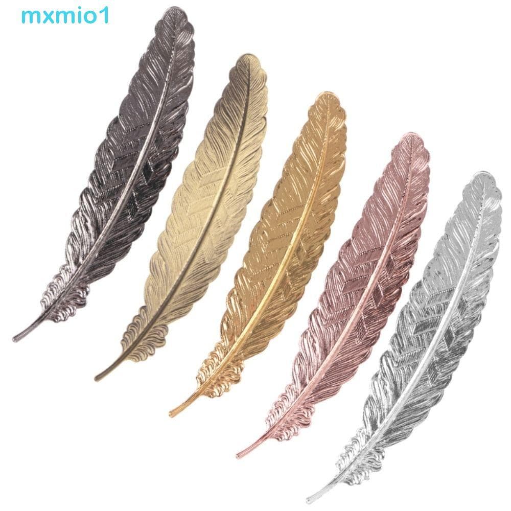 MXMIO1 Marcador De Pingentes De Penas , De Metal Retrô Ins Artesanal Criativo DIY