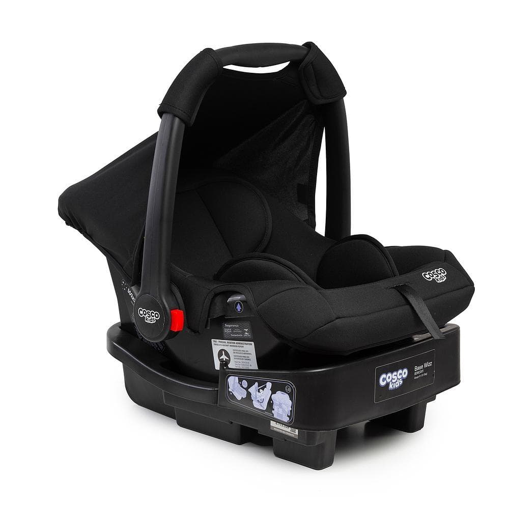 Bebê Conforto com Base Wizz Cosco Kids Preto 0-13 kg