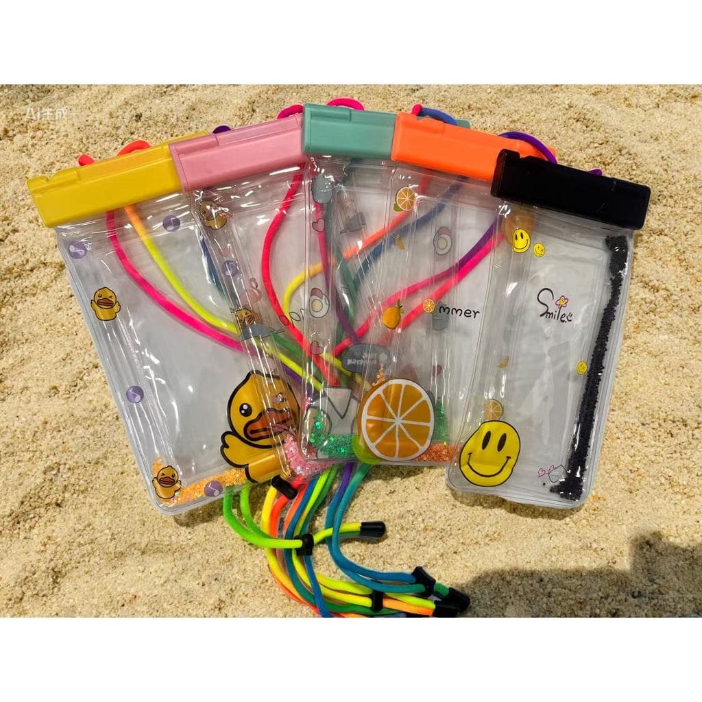 📱💦 Capa Celular à Prova D’Água com Apito Impermeável Mergulho Praia Piscina Chuva