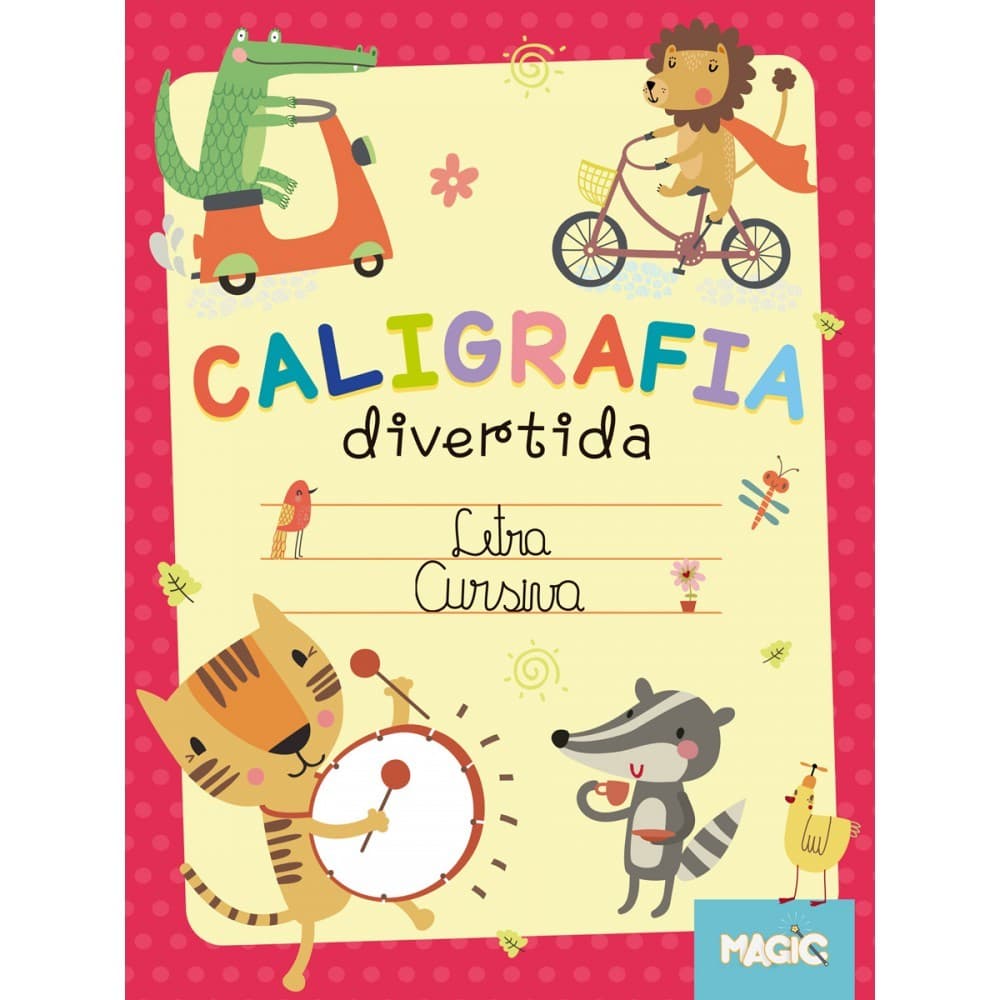 Livro Caligrafia Divertida - Letra Cursiva