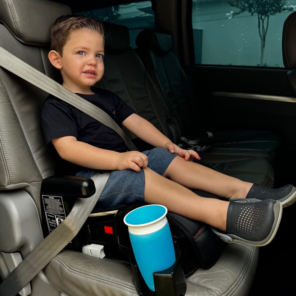 Assento Infantil Para Carro Isofix Potenza Galzerano Preto