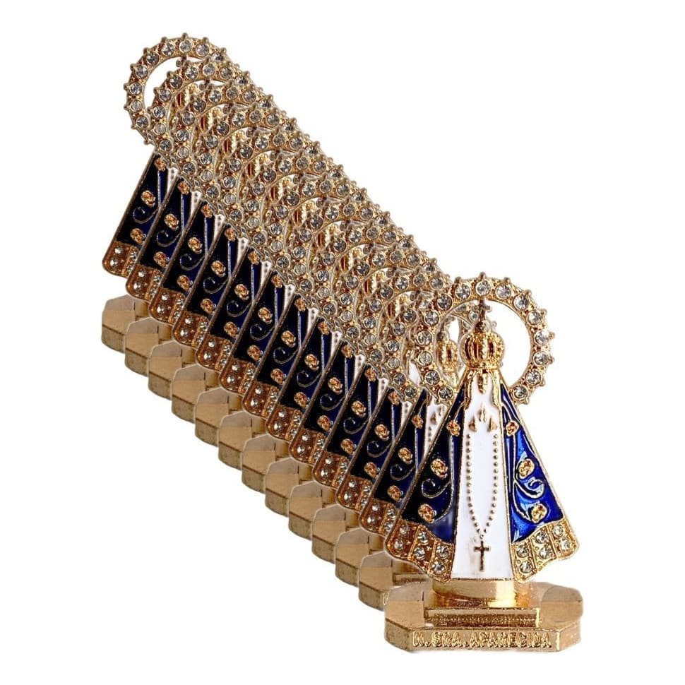 Conjunto De Painel De Carro De 10 Peças Por Atacado Estátua De Nossa Senhora Da Aparecida