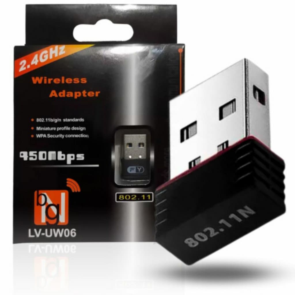 Adaptador Wifi Usb Para Pc Sinal Wifi Wirele Sem Fio 950Mbps