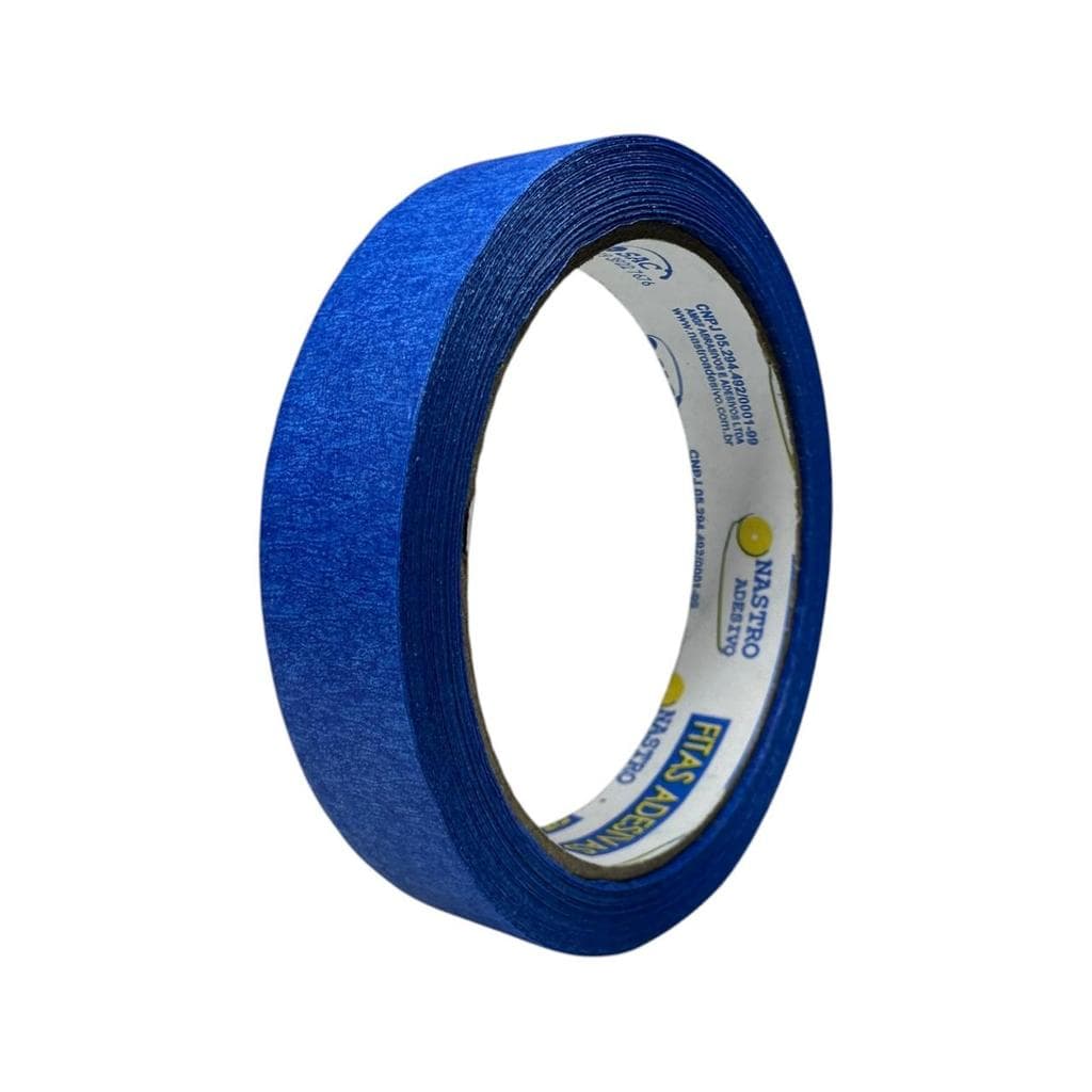 Fita Adesiva Crepe Nastro 18MM X 30M - Azul 143