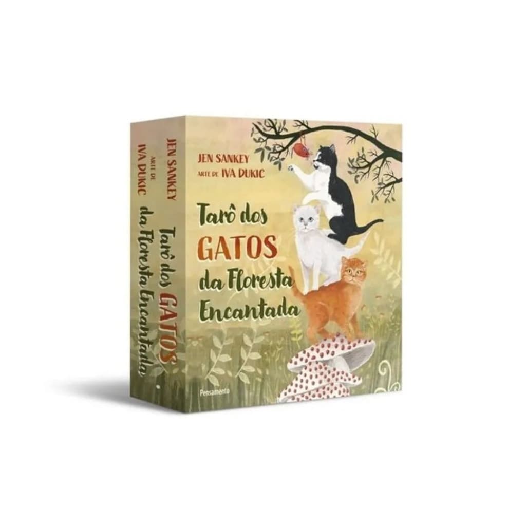 TARÔ DOS GATOS DA FLORESTA ENCANTADA  + 78 CARTAS