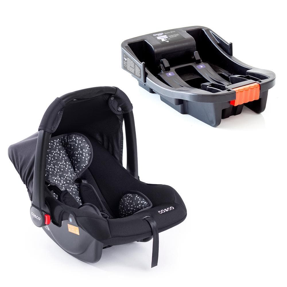 Bebê Conforto com Base Wizz Cosco Kids Preto 0-13 kg