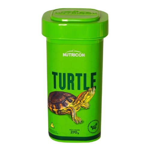 Ração Turtle 270g Nutricon  Tartaruga Sticks
