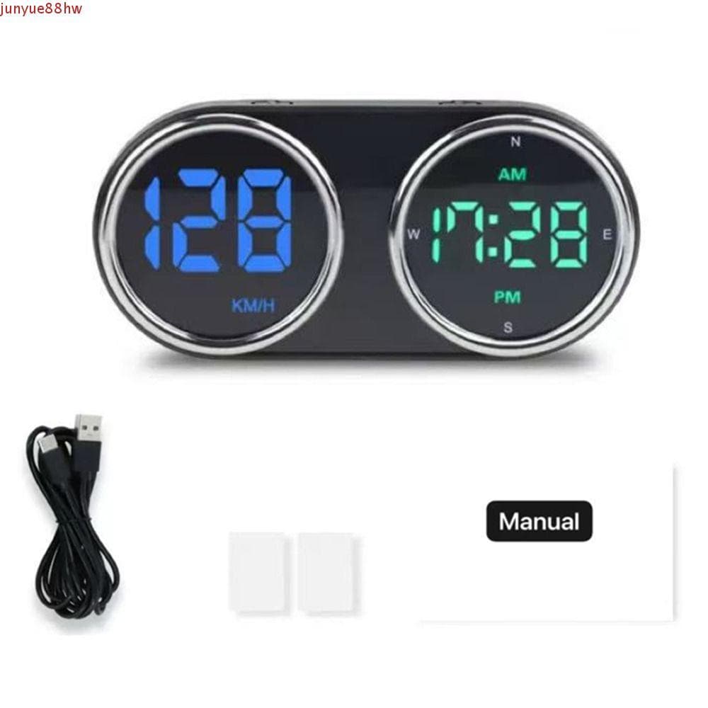 JUNYUE HUD Car Head Up Display , 7 Cores Switching Plug & Play GPS Velocímetro Digital , Portátil