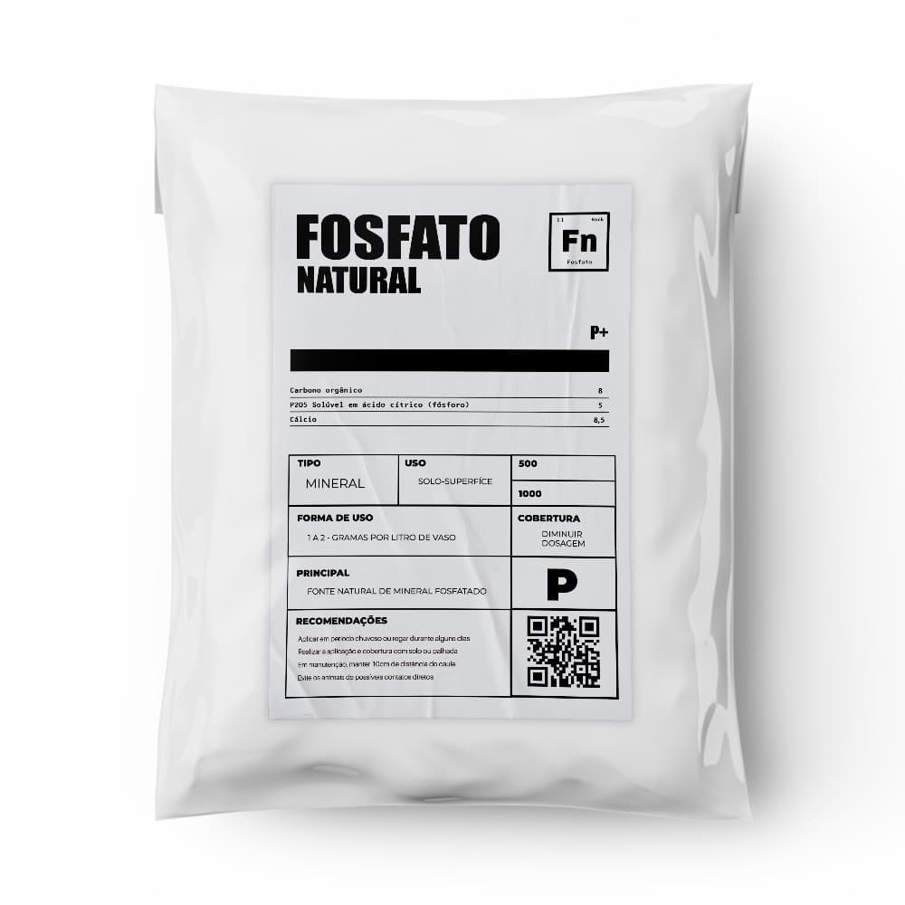 Fosfato Natural - Pó de rocha - Fertilzante