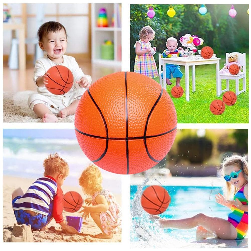 Pequenas Mini Crianças Bolas De Basquete Infláveis Com Agulha De Bomba Brinquedos Esportivos De Pvc Para Z2s3