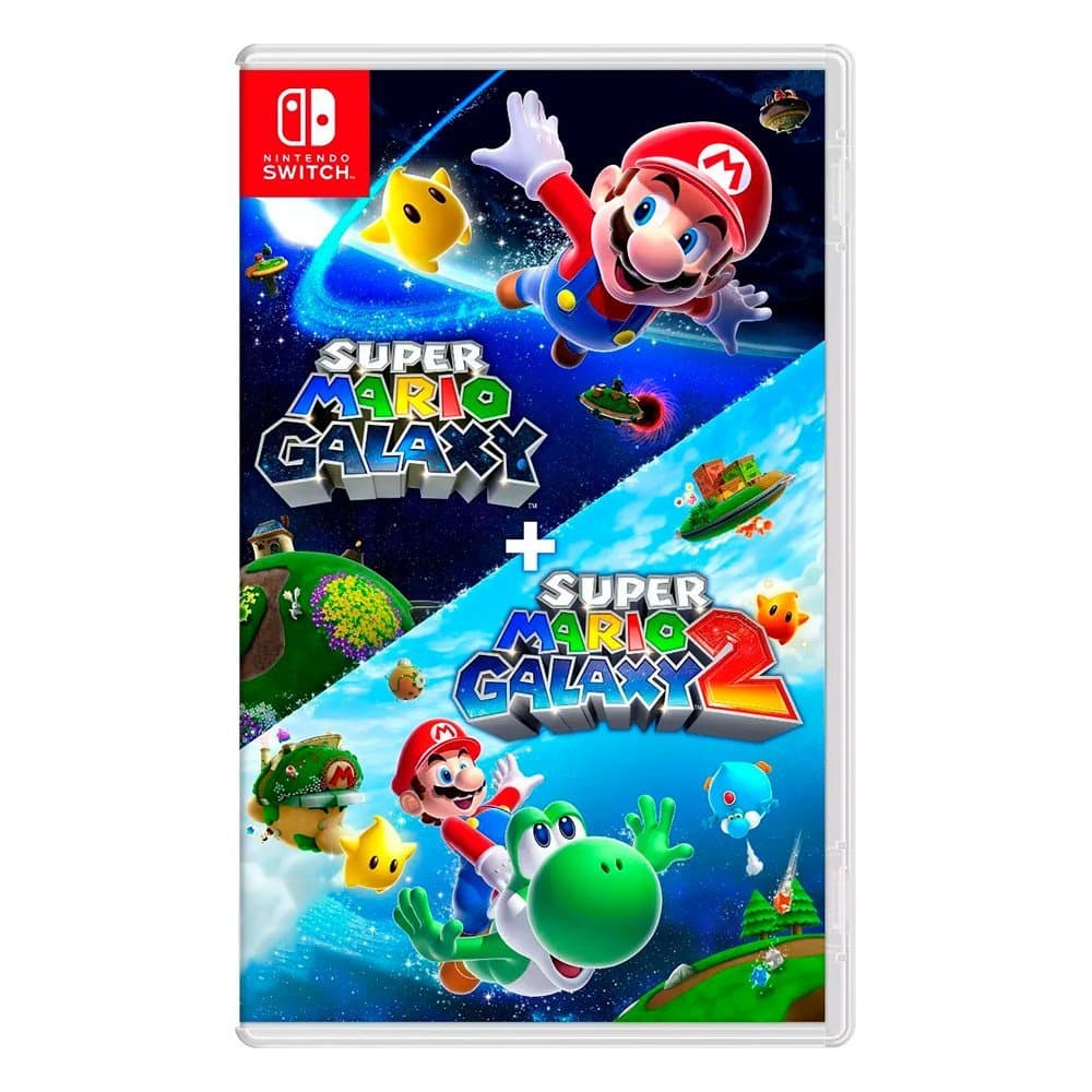 Jogo Super Mario Galaxy + Super Mario Galaxy 2 - Nintendo Switch