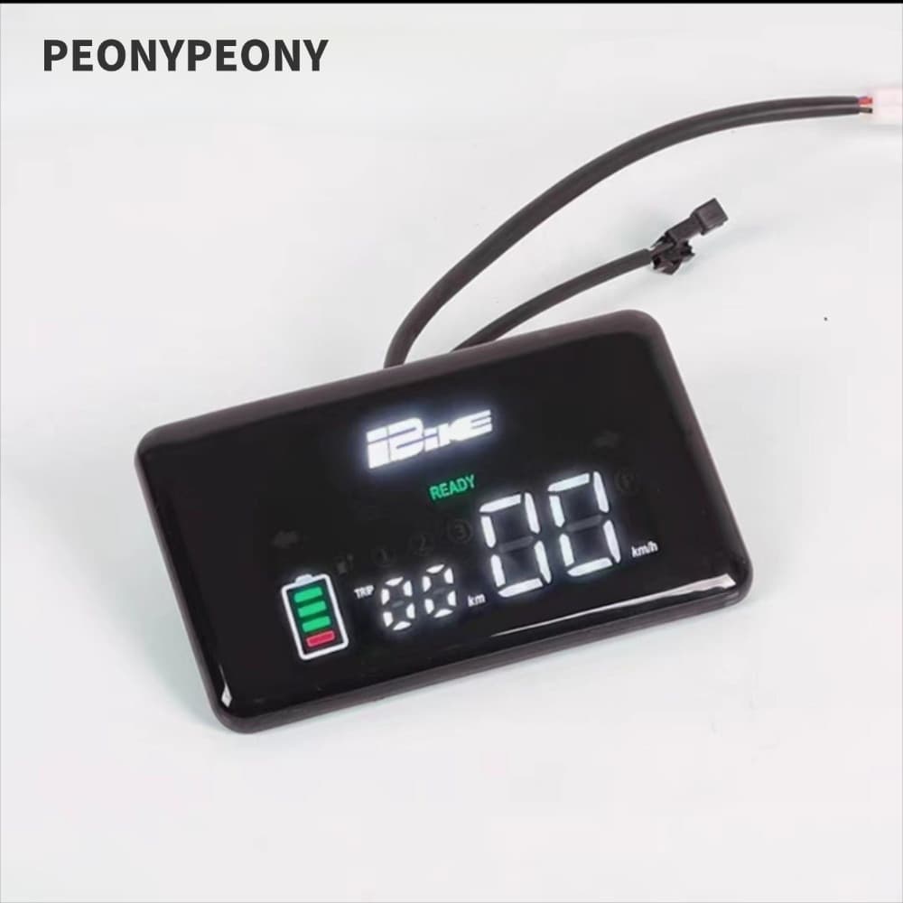 Tela Do Velocímetro PEONY , Display LED Digital Para Veículo Elétrico 48V 60V 72V , Multitensão