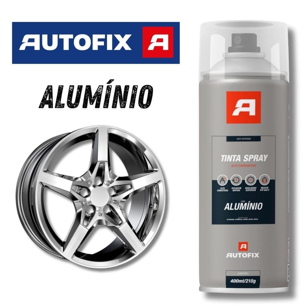 Spray Alumínio Alta Temperatura 400ml – Qualidade Enorme