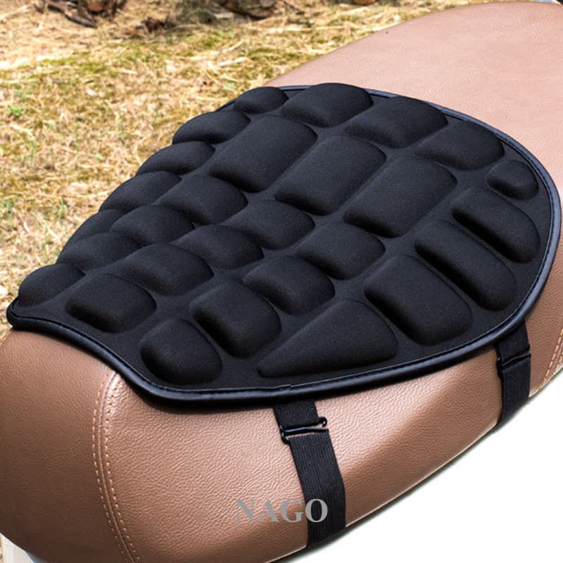 NAGO 3D Assento Da Motocicleta Almofada De Anti Deslizamento Acessórios Moto Conforto Gel Protetor Solar