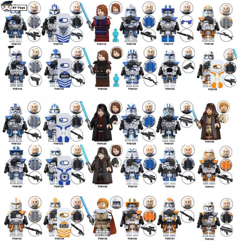 Menino brinquedo decoração de mesa presente de aniversário boneca Clone