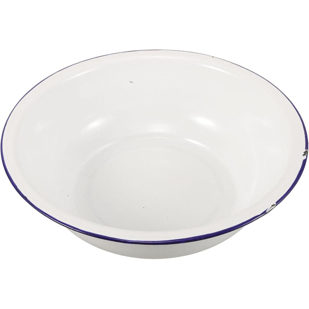 Bacia Esmaltada, Bacia para Banho de Pés de 30 cm para Imersão dos Pés, Bacia de Metal para Imersão dos Pés, Balde para 