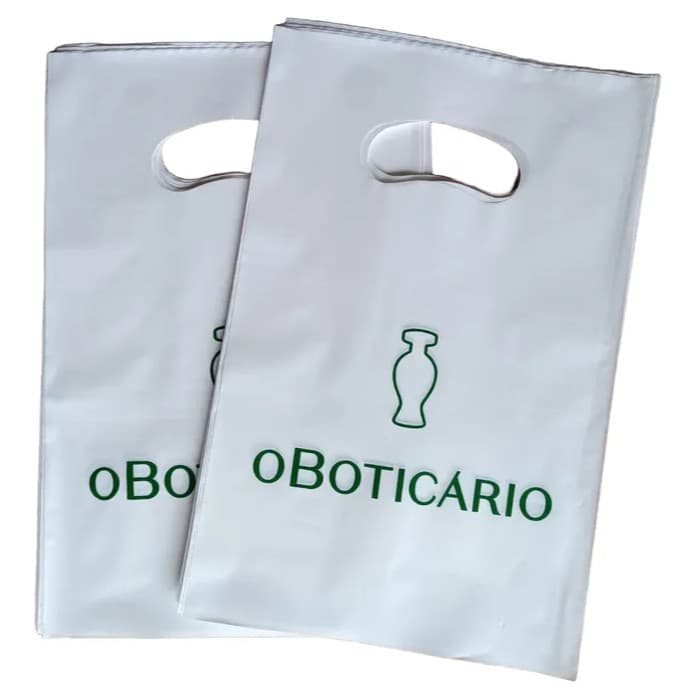 Sacola com Logo O Boticário 20x30