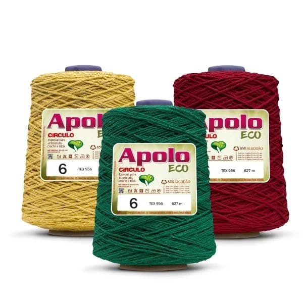 Barbante Apolo Eco Círculo N° 6 - 600g