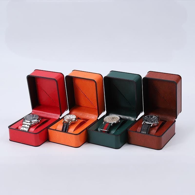 caixa de luxo para guardar relógios, disponível em vários estilos e cores.
