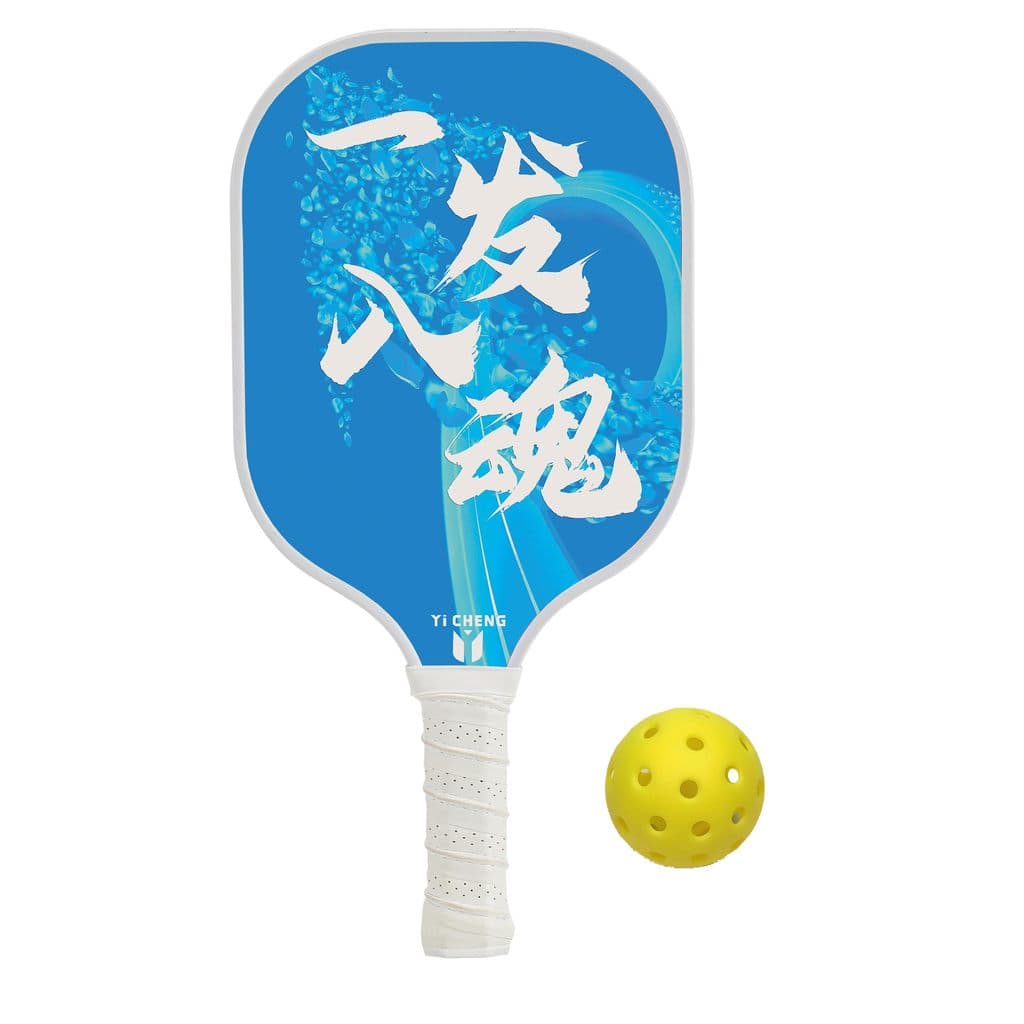 YiCHENG raquete picklebal picklebal fibra de vidro única Ultra-leve masculino feminino raquete de treinamento de competi
