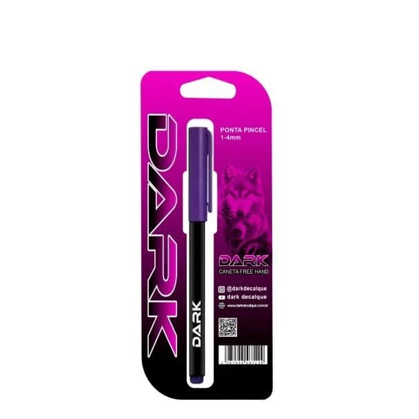Caneta para Freehand Dark Tattoo - Roxa