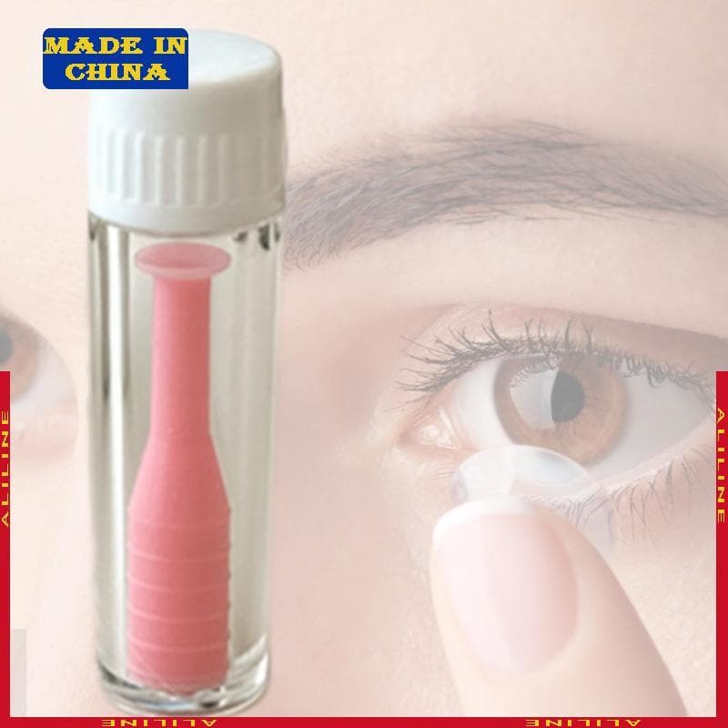 Ferramentas Sucção Para Lentes Contato Higiênicas , Removedores Ventosa Os Olhos , Inclui Recipiente