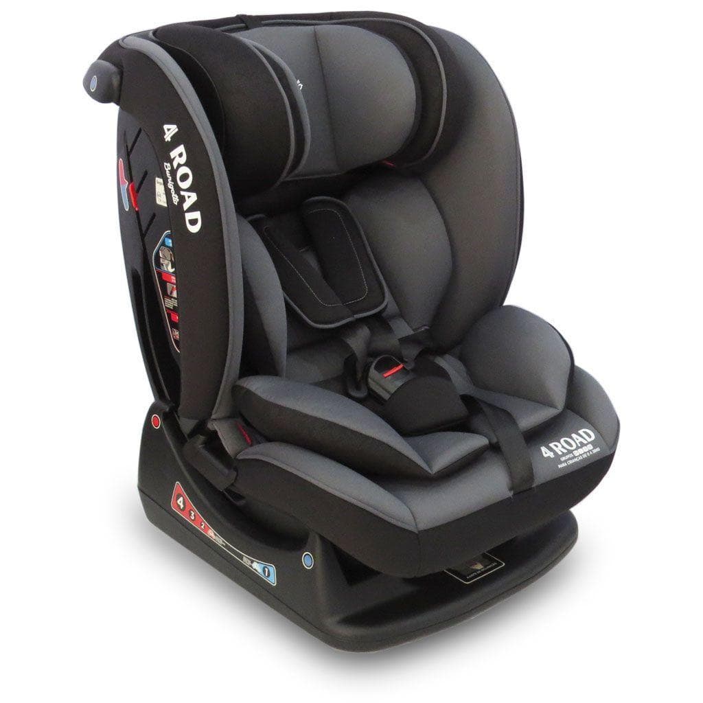 Cadeira Infantil p/ Carro 4 Road 0-36Kg Gray Black Burigotto