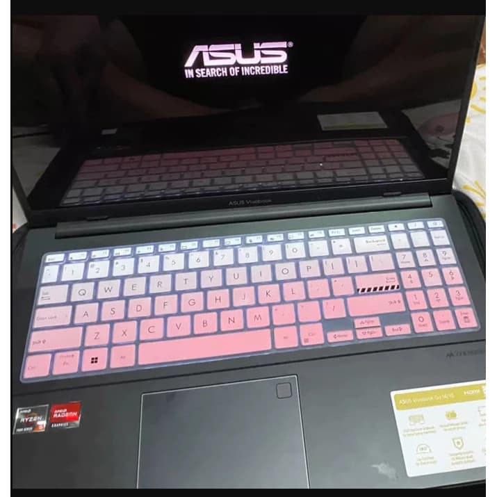 Teclado Flim Para Novo ASUS Vivobook Go 15 Capa De E1504F Silicone Protetor De Laptop M1503Q A1502 K3502 Pele Protetora 