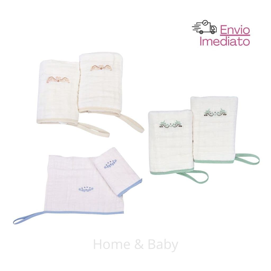 Pano de Boca Bebê Soft 2 Unidades Tecido Macio Premium