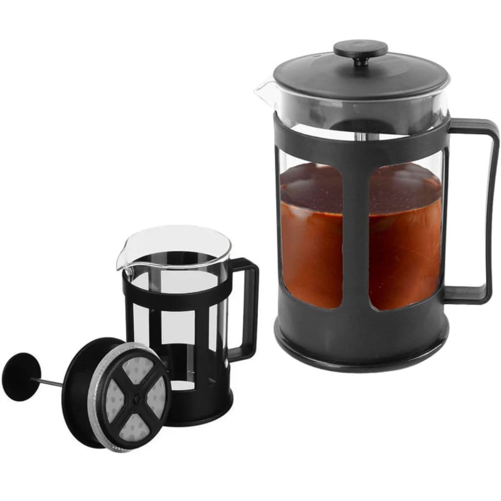 Cafeteira Wincy 600ml Vda1502 Manual Preta Prensa Francesa Cremeira