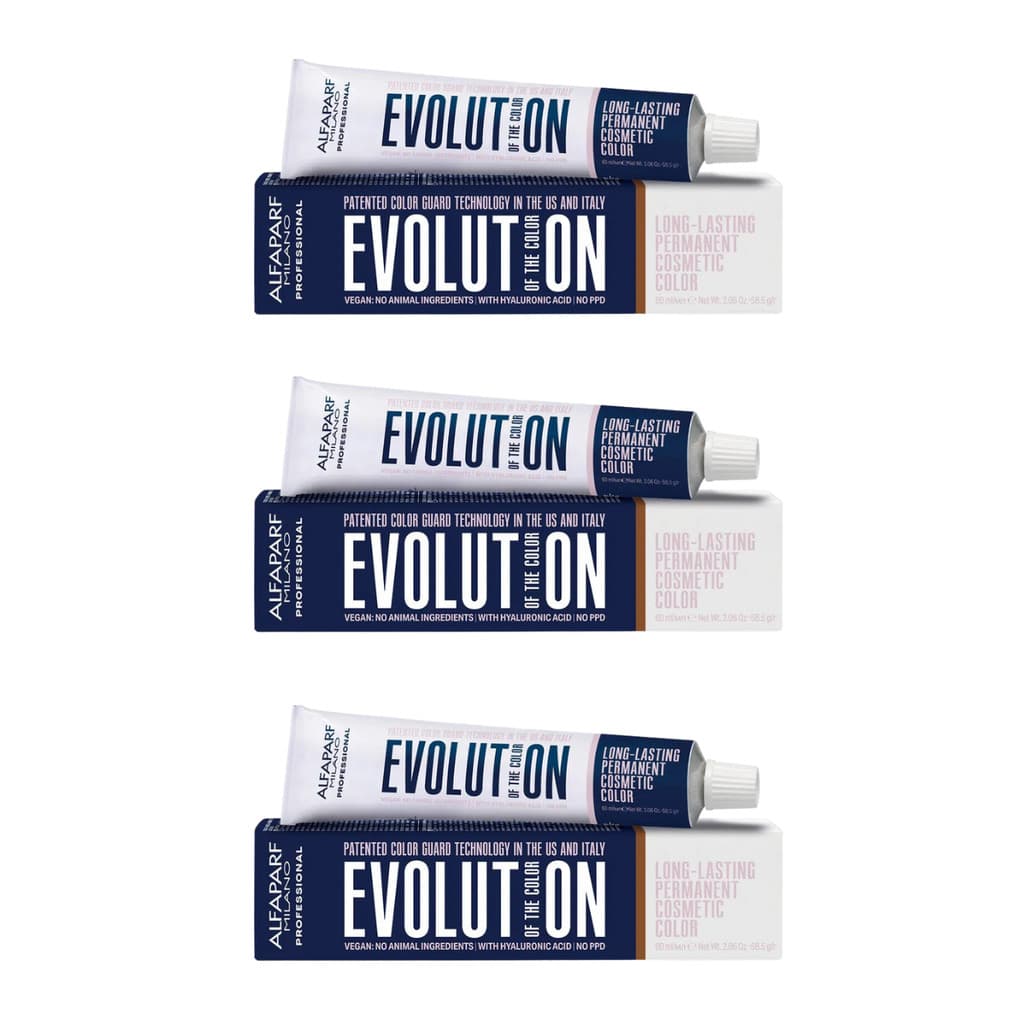 3 Unidades Evolution Tinta Alfaparf Escolher A Cor