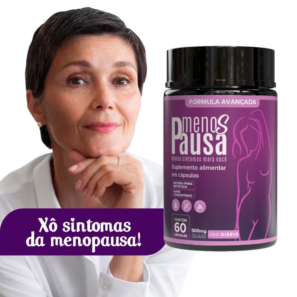 Menopausa Suplemento Alimentar Feminino Alivio dos Sintomas Da TPM e Menopausa