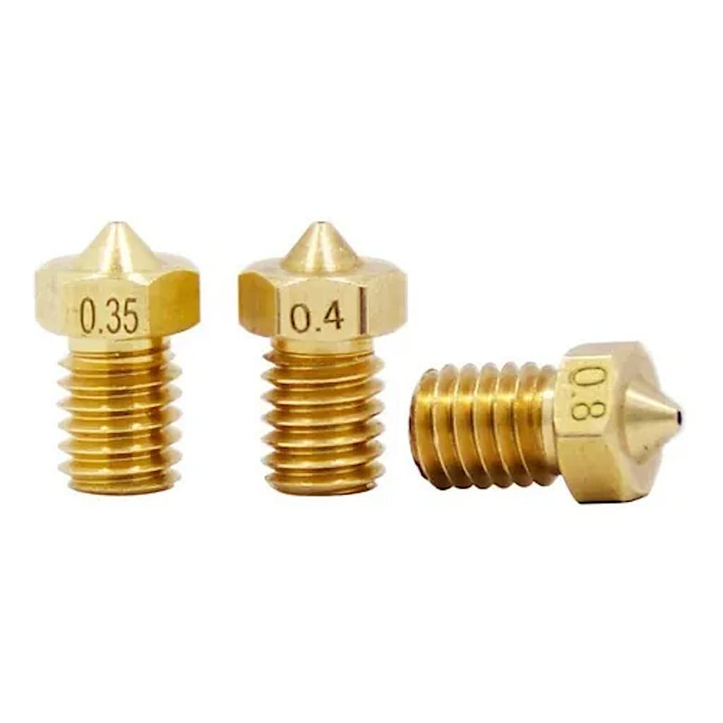 Bico Nozzle V6 A Filamento 3 mm Impressora 3D SAIDA:0,4 mm