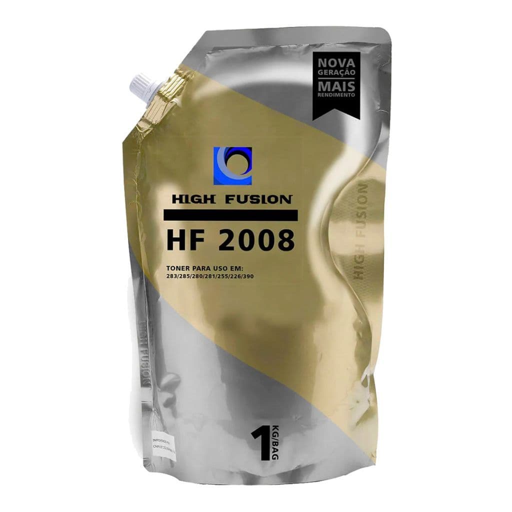 Pó Toner Hp 2008  High Fusion  1 Kg