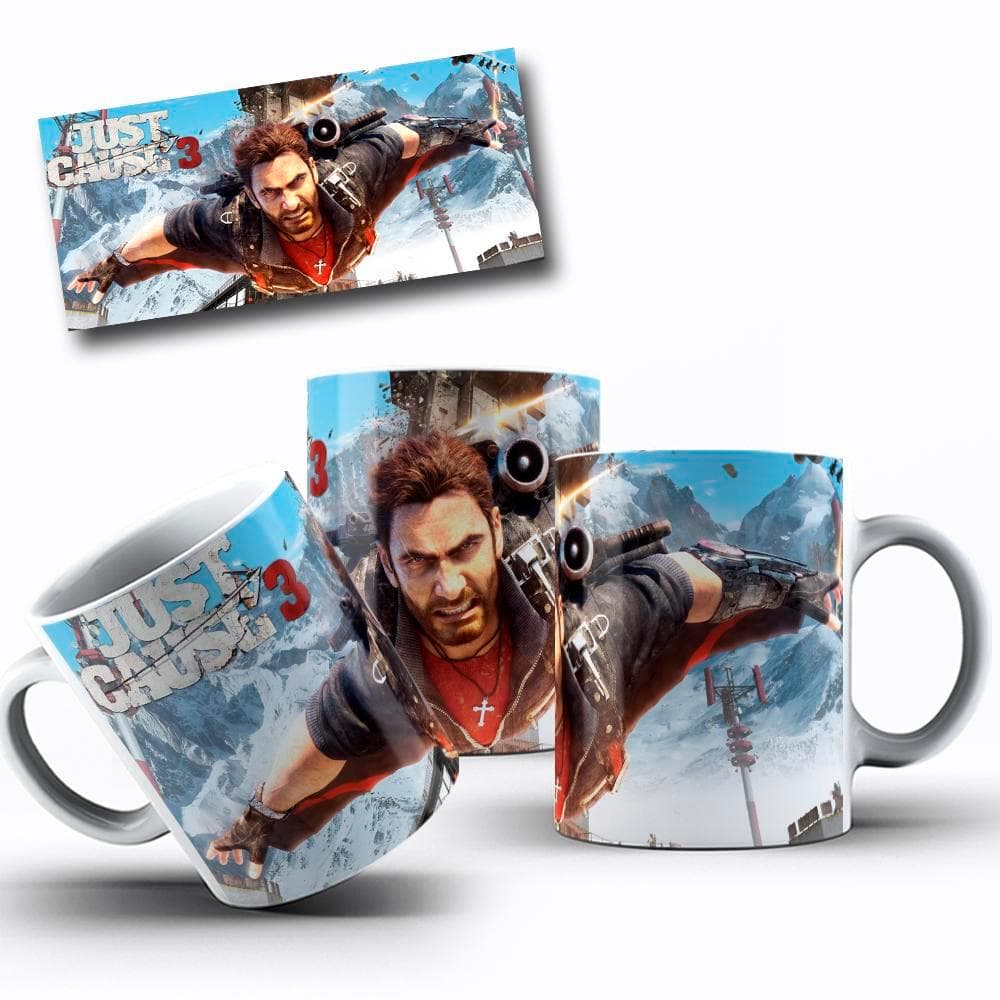 Caneca personalizada ceramica GAMES JUST CAUSE