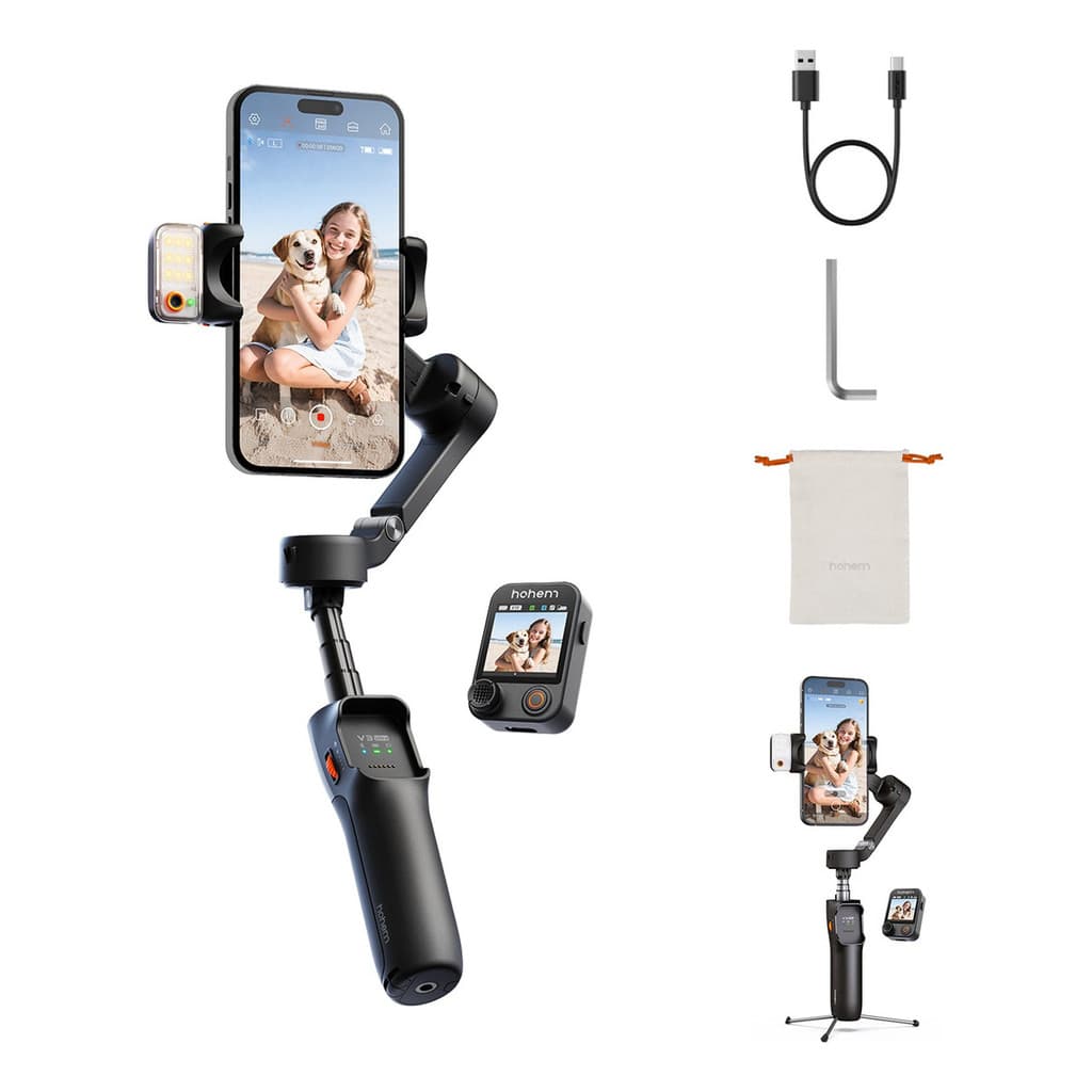 Estabilizador Hohem Isteady V3 Ultra Vesão Novo De 3 Eixos para Celular Universal