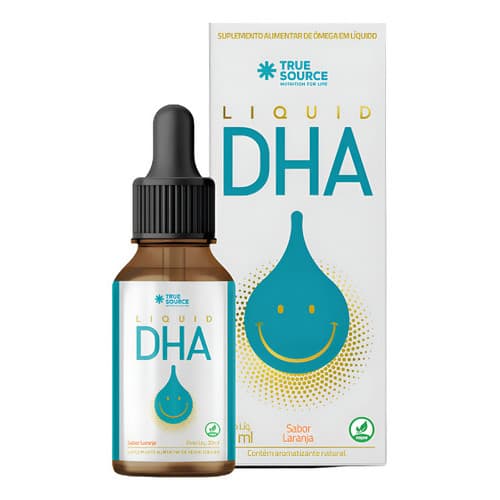 Multivitamínico Dha Liquido 30 Ml True Source Sabor Laranja
