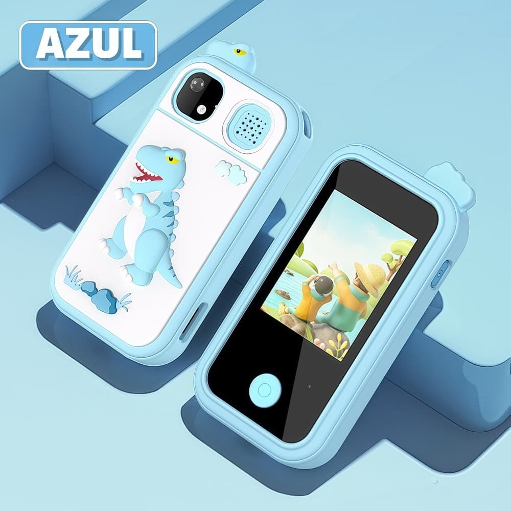 Telefone Celular Para Crianças Com Câmera Jogos Música Vídeos Touch,Brinquedo Infantil de Câmera Digital