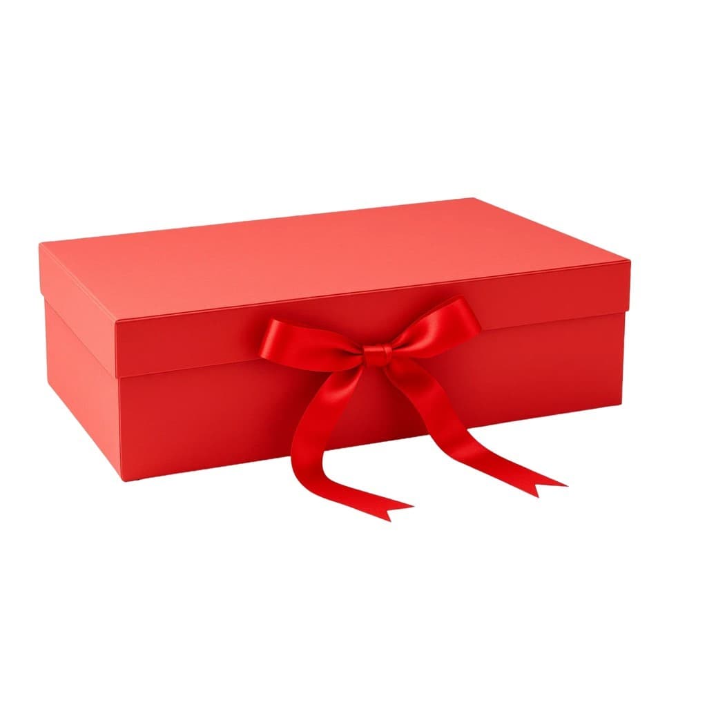 Caixa Presenteável Design Premium com Fita De Cetim  20 x 8 x 18 cm