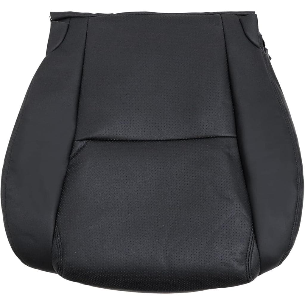 Capa de Assento Inferior em Couro Microfibra para Lado do Passageiro, Preta, Compatível com Lexus GS460 GS450h 2006 2007