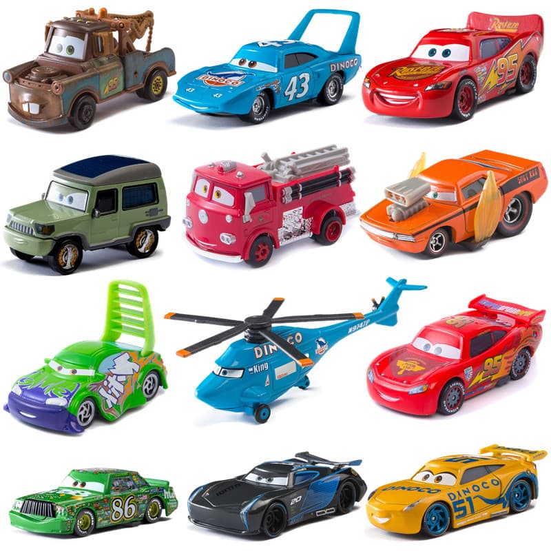 Pixar Carros 3 Relâmpago Mcqueen Brinquedos Mater Modelo Coleção 1 : 55 Veículos Diecast Liga Carro Brinquedo Para Crian