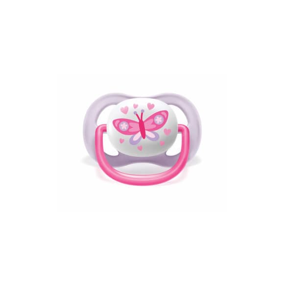 Chupeta Ultra Air Philips Avent 0–6 Meses Individual Borboleta (SCF081/02)