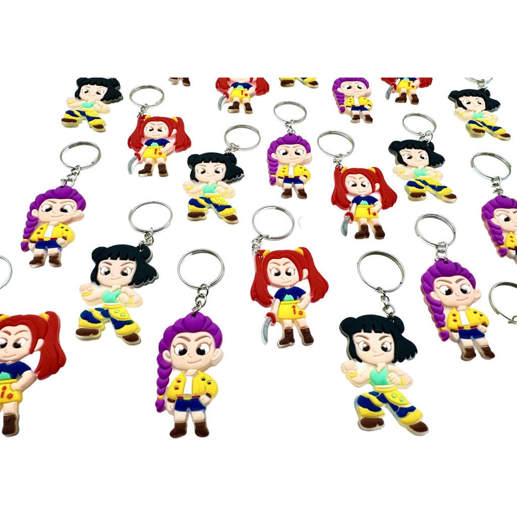 Chaveiro Guerreiras Kpop 10un Lembrancinha K-pop Rumi Zoey 