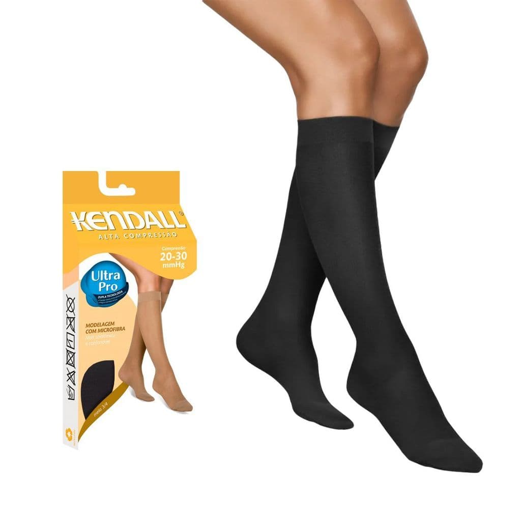 Meia Kendall 3/4 Alta Compressão