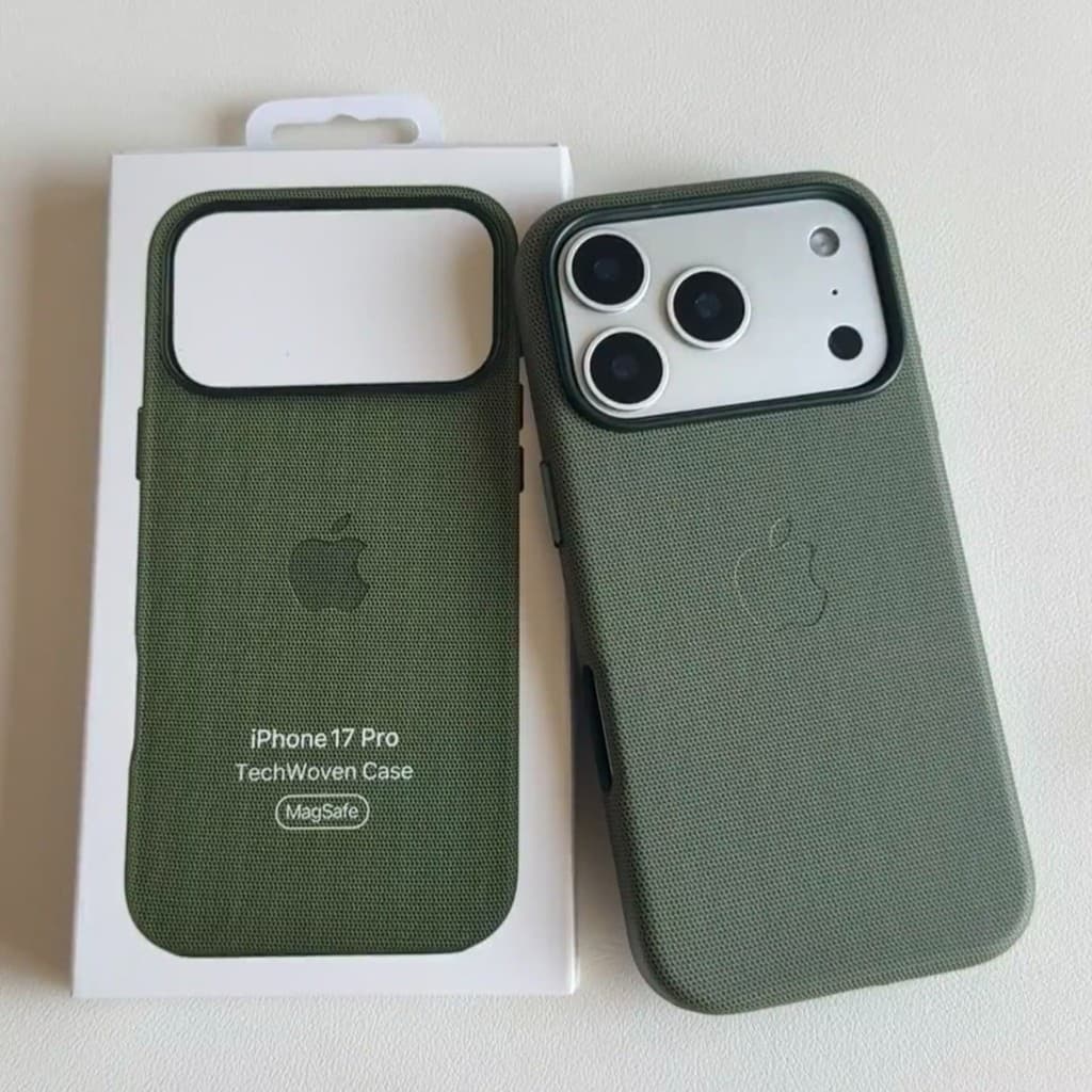 2025 Magsafe Techtecido Caso Para IPhone 17 Pro Max 17Pro Casos Magnéticos De Carregamento Sem Fio Proteger Capa