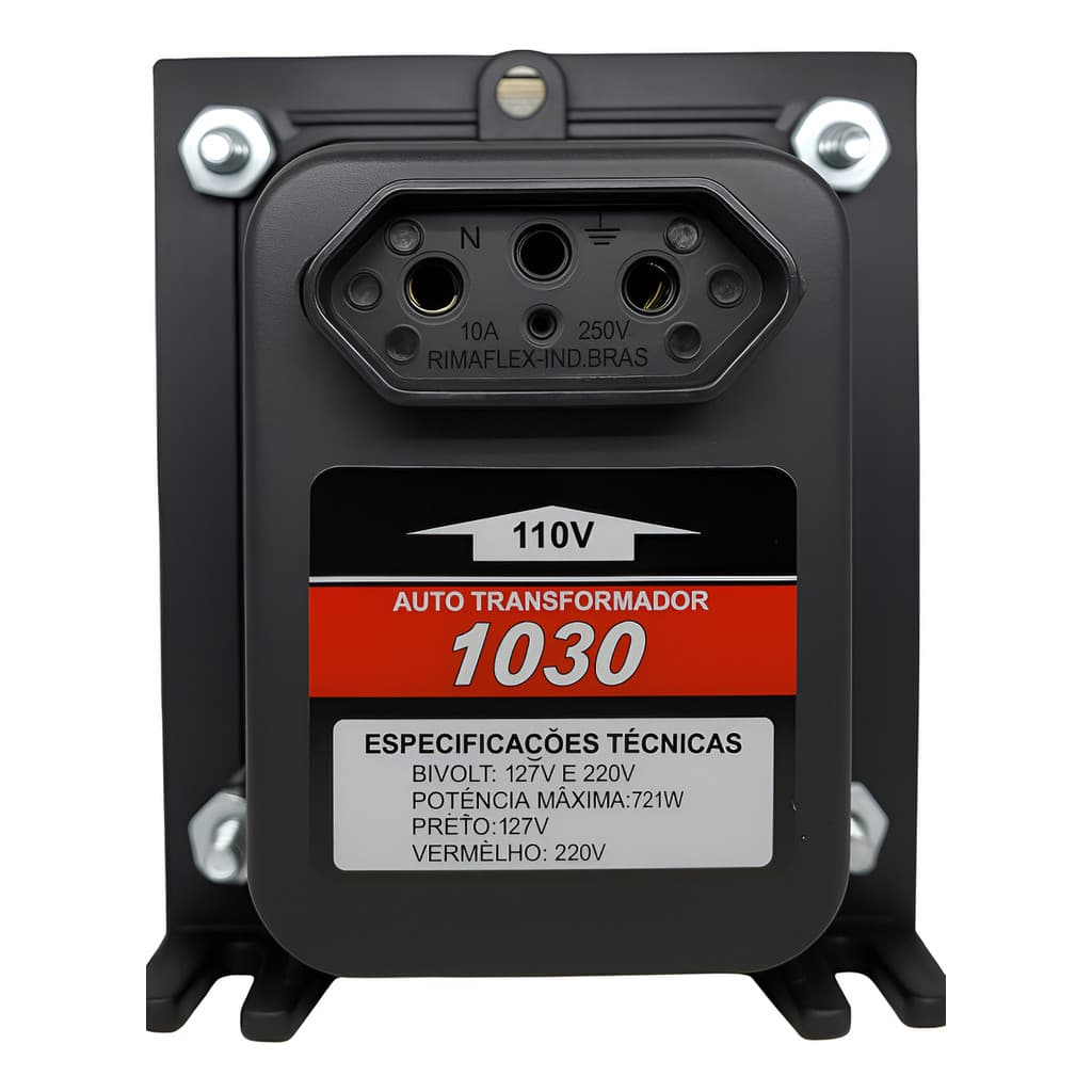 Auto Transformador 1030va 721w 110/220v E 220/110v Bivolt