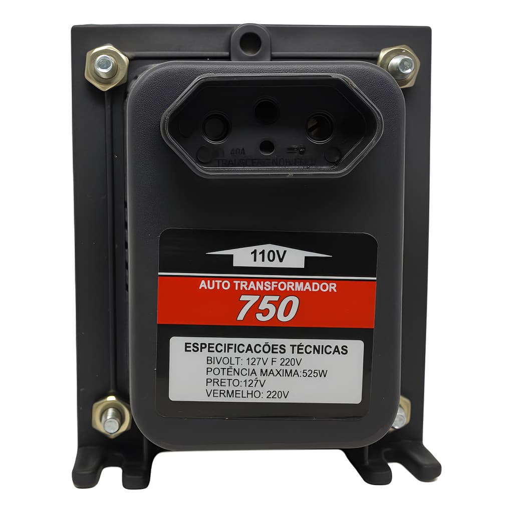 Auto Transformador Bivolt 750va (500w) Energia 110v 220v