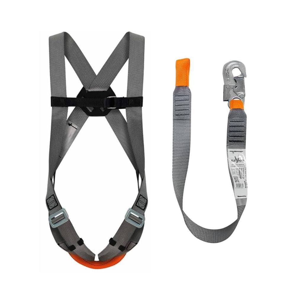  Cinto Paraquedista 1 Ponto de Ancoragem e 2 Ajuste + Extensor de 90 CM