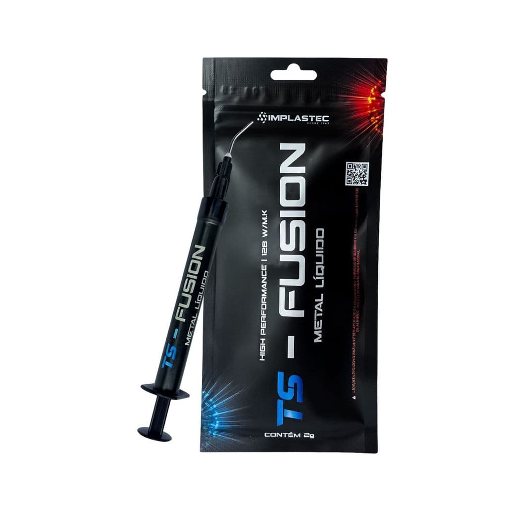 Ts Fusion 2g Pasta Térmica Metal Líquido Implastec