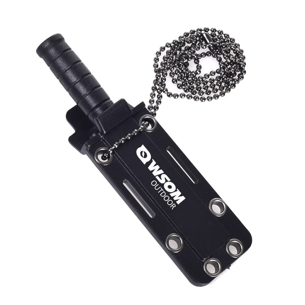 Mini Faca De Frutas Portátil Inoxidável-Colar/Chaveiro Proteção de Lâmina para Abertura de Encomenda